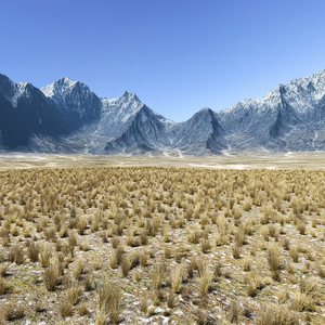 Image by anaterate titled ’grass, mountains, landscape’. Source: Pixabay