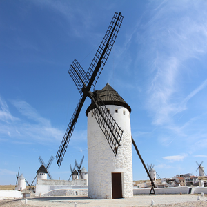 Image by msjime titled ’windmill, cryptana field, real city’. Source: Pixabay