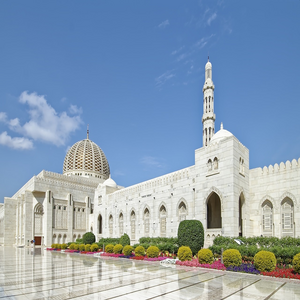 Image by Makalu titled ’sultan qaboos grand mosque, oman, nutmeg’. Source: Pixabay