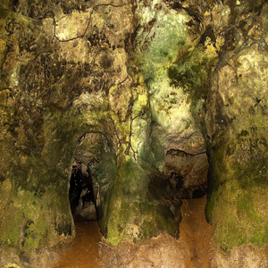 Image by ArtTower titled ’cathedral cave, manaus, brazil’. Source: Pixabay