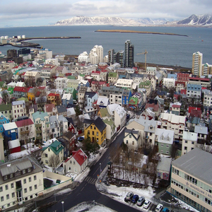 Image by robingileo titled ’reykjavik, city, iceland’. Source: Pixabay
