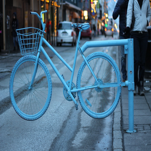 Image by BenKannenberg titled ’bicycle, reykjavik, iceland’. Source: Pixabay