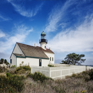 Image by iulian_ursache titled ’old point loma lighthouse, lighthouse, building’. Source: Pixabay