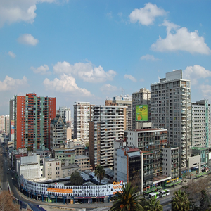 Image by lebastias titled ’santiago, chile, downtown’. Source: Pixabay