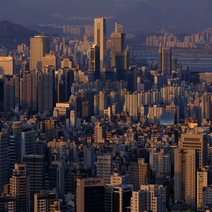 Image by cskkkk titled ’city, seoul, sunset’. Source: Pixabay