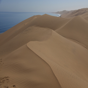 Image by AndreaPivari titled ’namibia, walvis bay, dunes’. Source: Pixabay