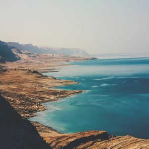 Image by svetlanabar titled ’dead sea, sea, israel’. Source: Pixabay